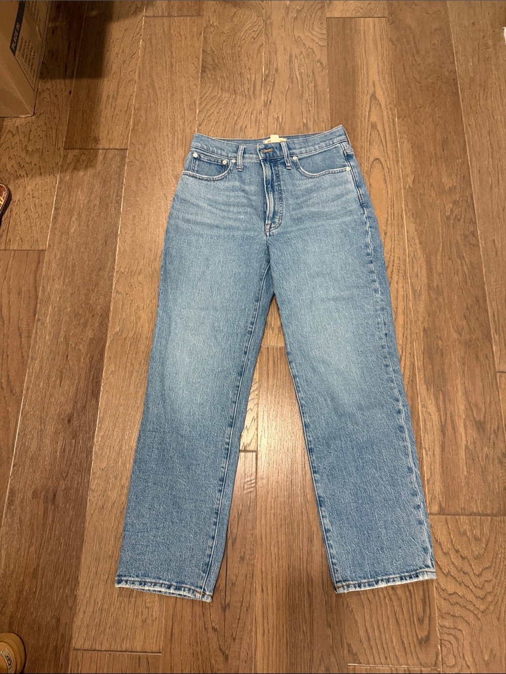 Madewell Light Blue perfect vintage Straight Leg Women's Jeans